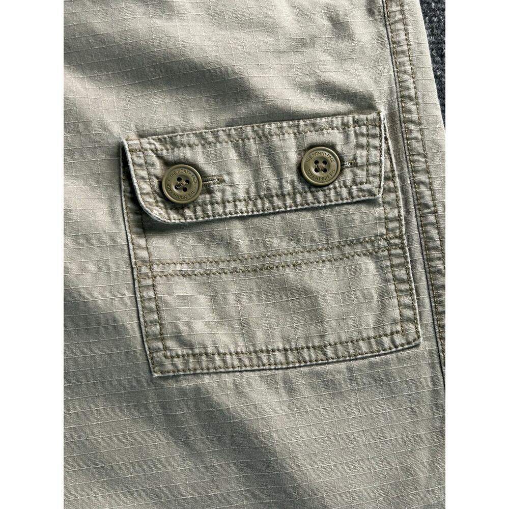 The North Face Women's Ripstop Cargo Hiking Shorts Gray Size 10 Long - Picture 4 of 10